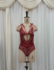 Seamless V-Neck Bodysuit – Sleek Fit & All-Day Comfort