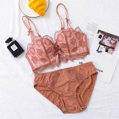 Blush Elegance Bra and Panty Set – Grace in Every Detail